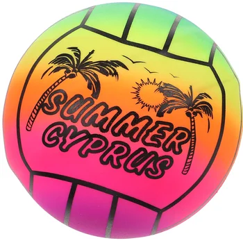 Pallavolo gonfiabile arcobaleno Palla da spiaggia Palla da piscina sportiva Gioco per interni ed esterni Palla gonfiabile Piscine per feste