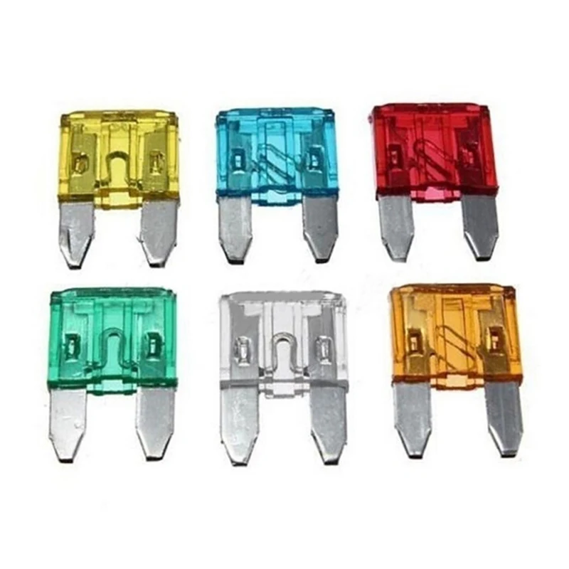 Car Fuses Kit 60pcs Mini Blade Fuses Auto Car Truck Assortment 5A 10A 15A 20A 25/30A