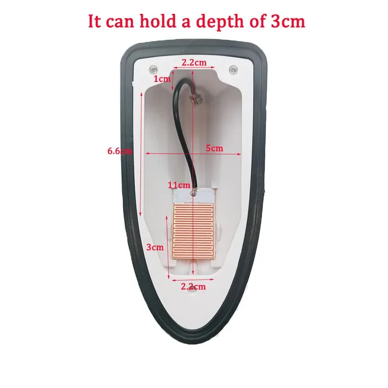 Universal Car Shark Fin Antenna Auto Radio Signal Amplifier Aerial Roof Mounted for All Vehicle Models Car Styling