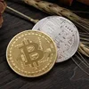 12PCS Bitcoin Coin Gold And Silver Metal 40MM Treasure Hunt Game For Adults Kids Play Money Commemorative Gifts Art Collections 5