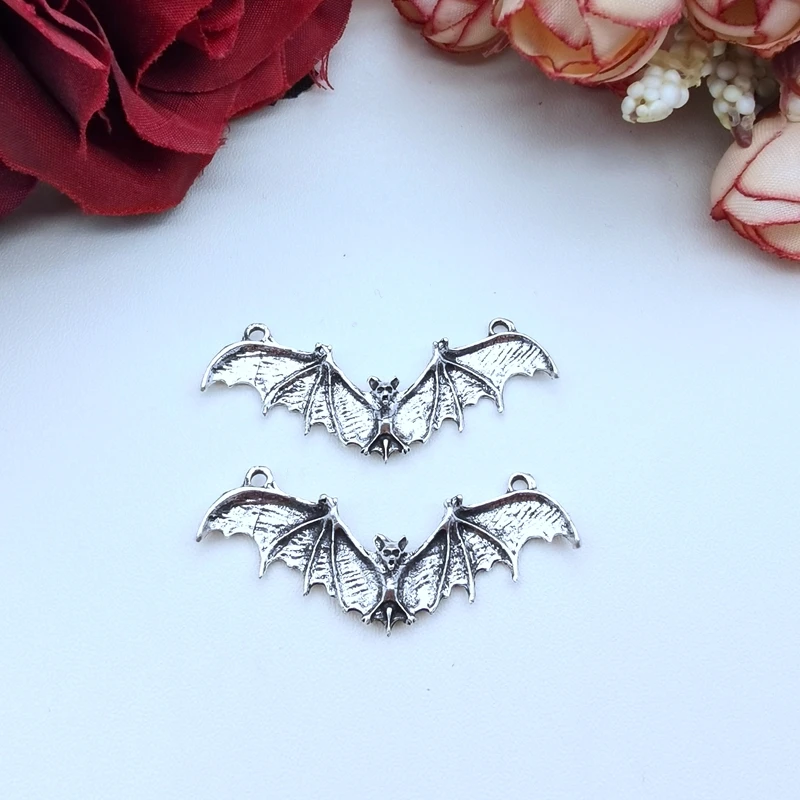 5Pcs Bat Wing Epndant Charm Matching Demon Dragon Wing Love Heart Per Accessori Uomo Donna Fai Da Te