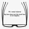 Large Frame Polarized Myopia Sunglasses 6 in 1 Prescription Magnetic Clip Men Women Glasses Optical Eyewear -0.5 to -6.0 5