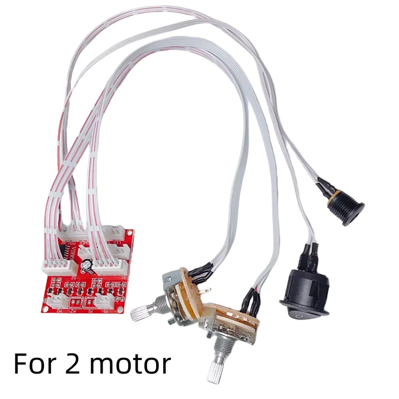 3V Watch winder accessories Five-speed knob circuit board (To plug in two motors) For Automatic watch case Shaking table + LED /