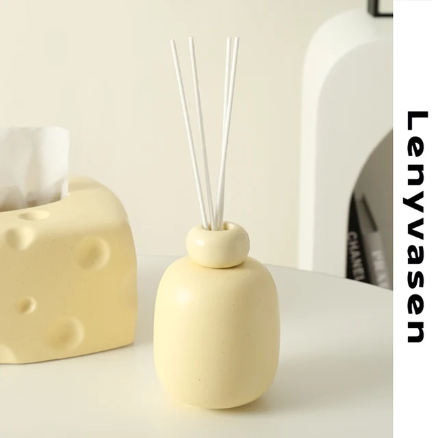 Bouteille d'aromathérapie en céramique de style européen, sans feu africain, diffuseur de parfum pour la maison, intérieur, 27,umes 2