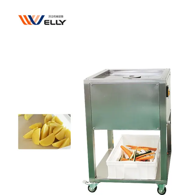 Small Business Radish Carrot Separating Cucumber Sweet Potatoes Splitter Baked Potato Wedges Cutting Machine Customizable