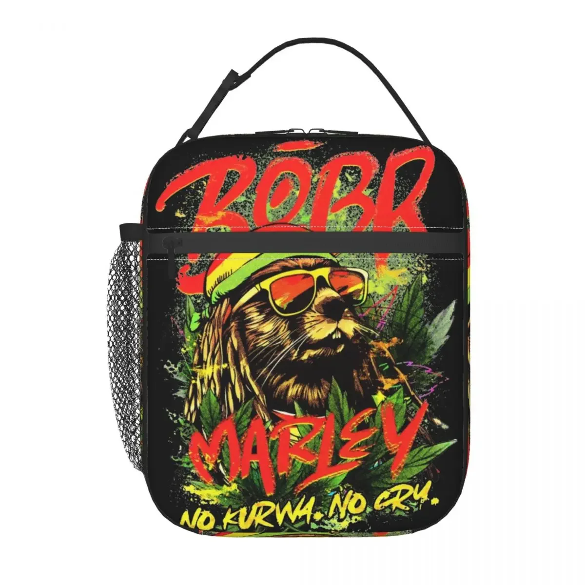 Insulated Lunch Tote Bag Bobr Marley Bobr Kurwa Polish Beaver Storage Food Box Unique Design Thermal Cooler Bento Box For Travel