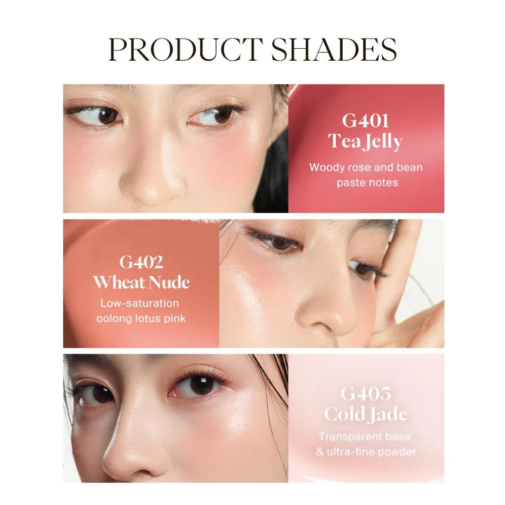 Joocyee Setting Powder Blush Monochrome Gingle Palette Blusher Natural Nude Contour Makeup Professional Cosmetics