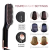 Professional fast heating electric hair straightener negative ion multi-functional dry and wet use modeling tools 4