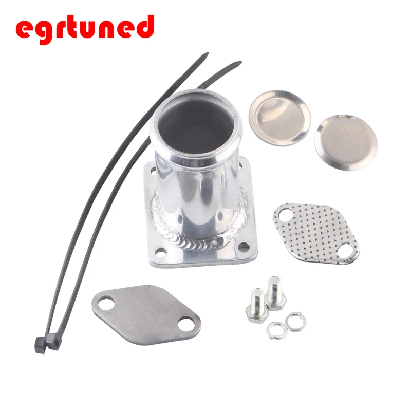 FREE SHIPPING ALUMINUM EGR KIT BLANKING BYPASS FOR BMW E46 318d 320d
