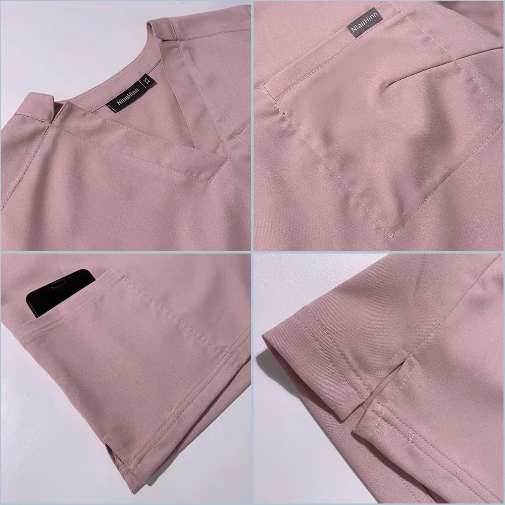 Operating Room Medical Uniform Scrubs Hospital Working Scrubs Set Medical Supplies Nurse Dental Surgery Suit Workwear
