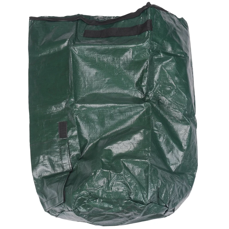 

New Organic Waste Kitchen Garden Yard Compost Bag Environmental PE Cloth Planter Kitchen Waste Disposal Organic Compost Bag