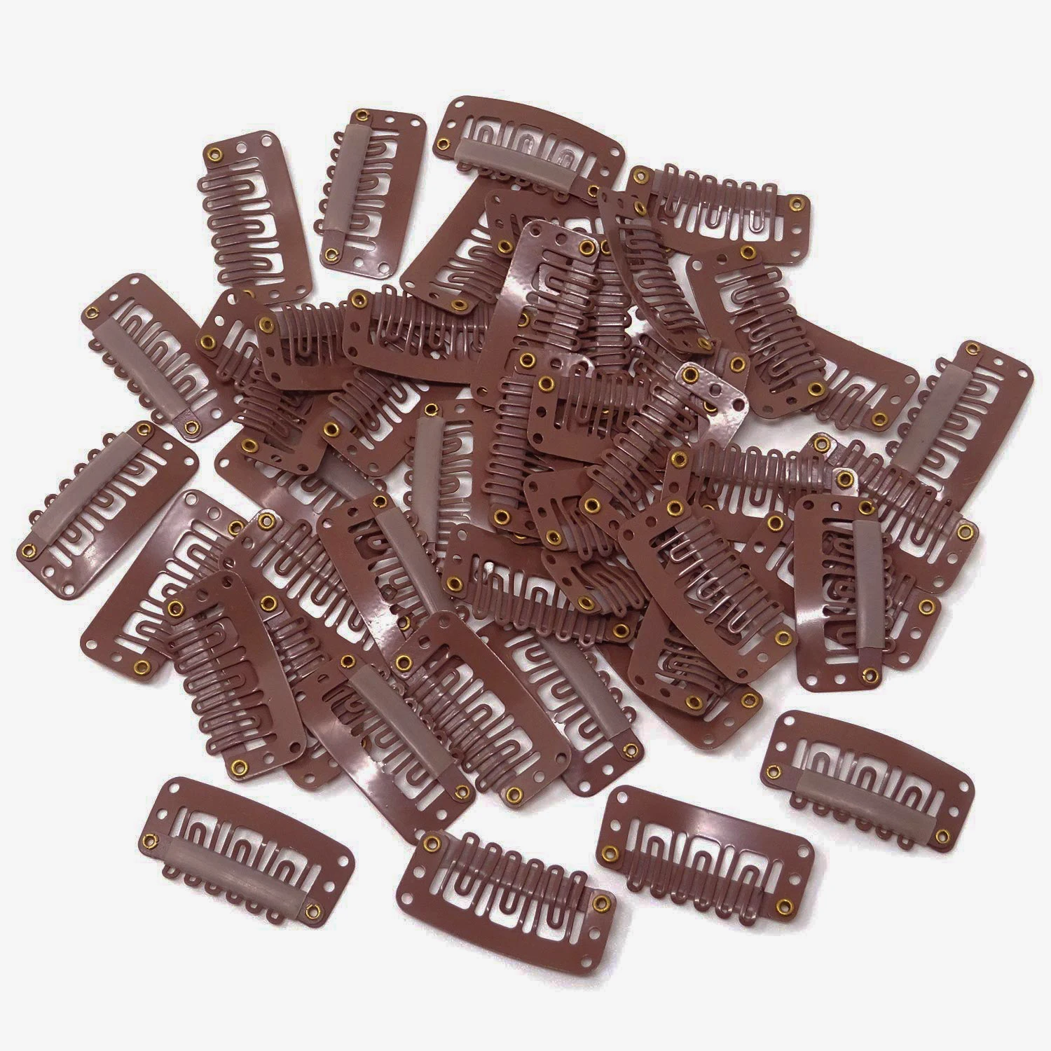 50pcs U light coffee