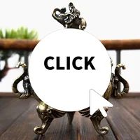 Elephant Lucky Incense Burner Metal Lotus Incense Burner Bowl Incense Holder With Handle Yoga Meditation Home Decor AncientStyle