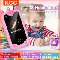 Mini Kids Smart Phone 2.8′ IPS Dual Camera Music Player 17 Games Toddler Learning Phone Children Cell Phone Toys Birthday Gifts