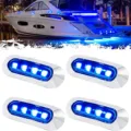 4pcs Blue light