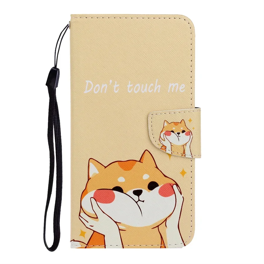 Ethnic Style Leather Flip Stand Wallet Case Cover