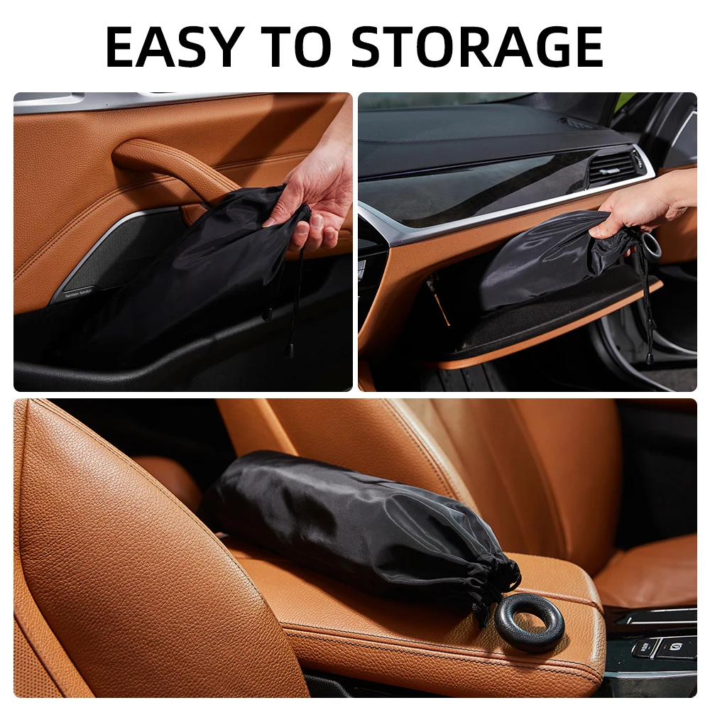 Car Sunshade Foldable Windshield Front Window Cover for UV Ray Block & Sun Heat Protection