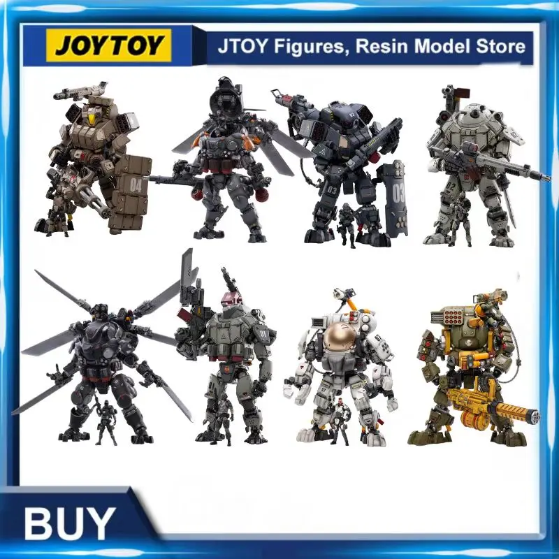 

JOYTOY 1/25 Action Figure Robot Iron Wrecker 01 To 08 Combat Mecha Collection Model Toys Birthday Gifts