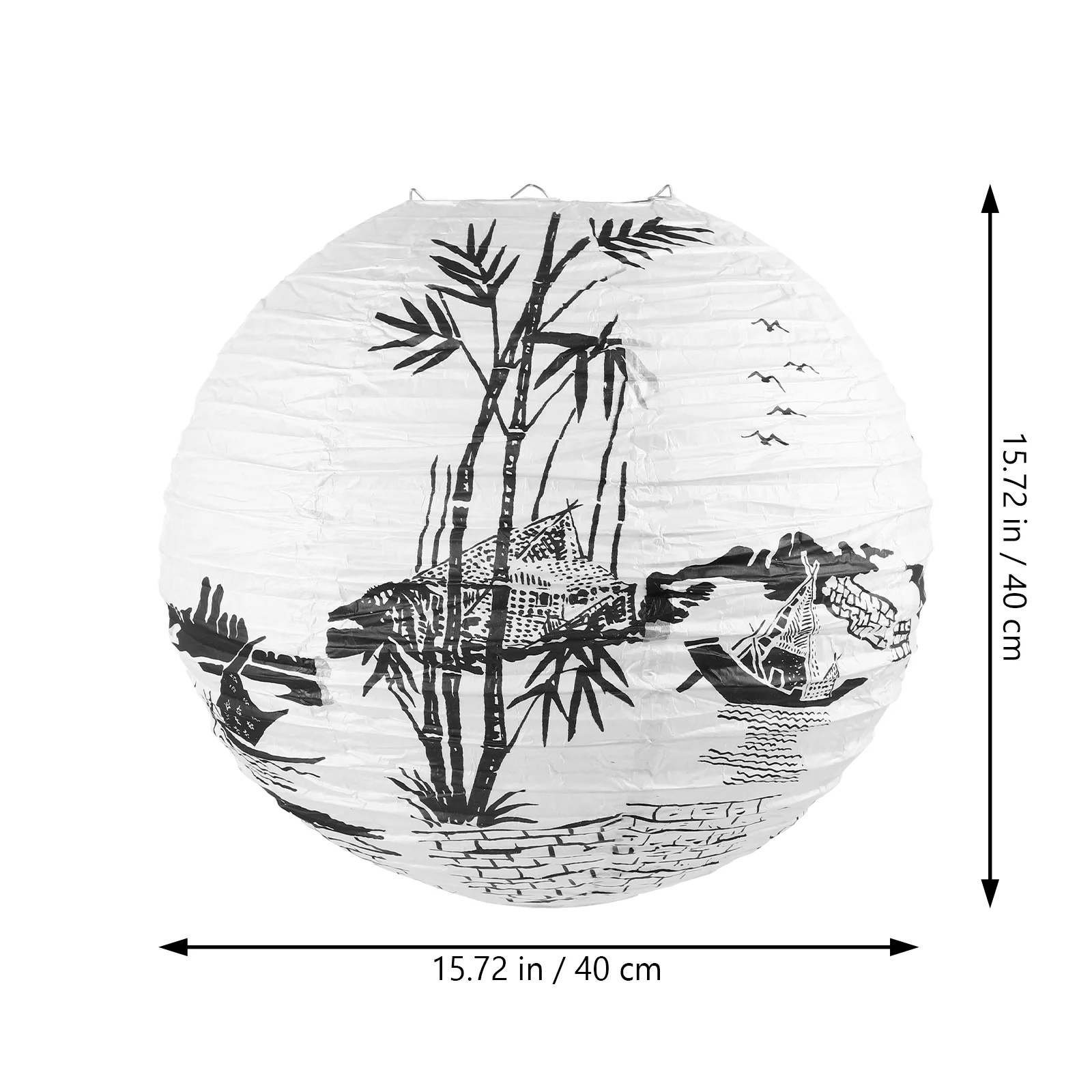 Рисунок 3 - Бумажный фонарь, подвесные очаровательные