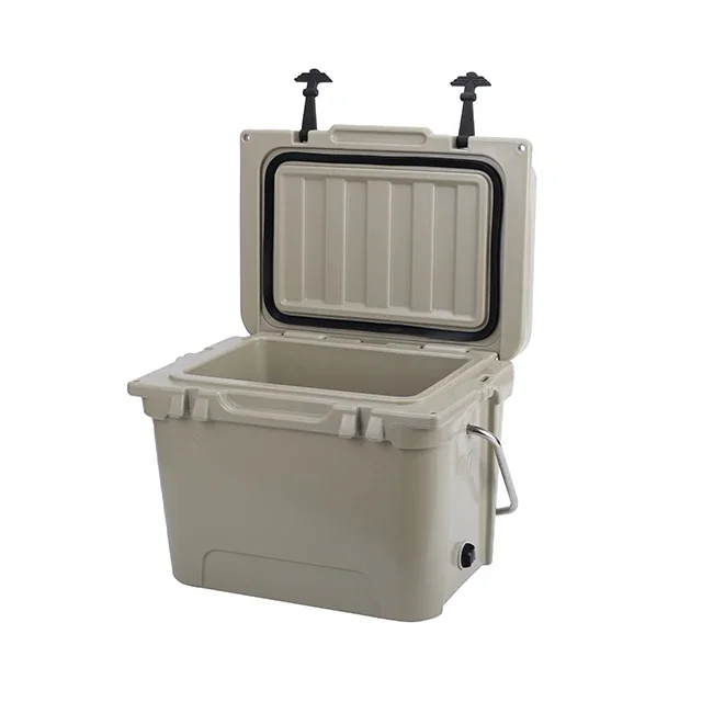 20QT High quality cheap price rotomolded camping coolers portable hard cooler box