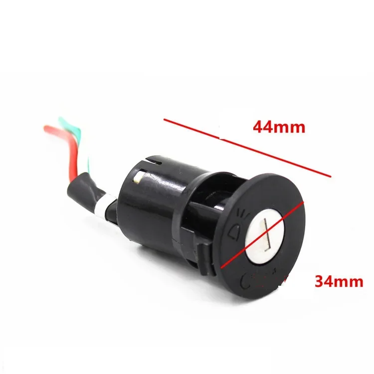 Universal Motorrad Motorrad E-Fahrrad Zündschlüssel Power Lock Für Elektrische Fahrrad Elektrische Roller Zündschlüssel – Detail 8
