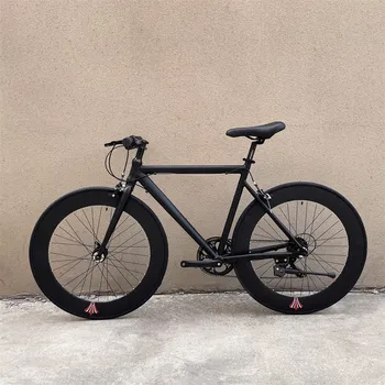 로드 바이크 빈티지 레이싱 자전거, V 브레이크, 스트레이트 핸들, 자갈, 성인 남녀 학생 라이트, 7, 8, 9/10 스피드 자전거, 700C