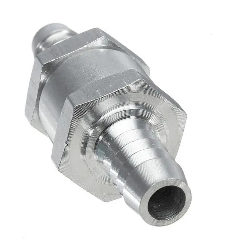 

Fuels Line Check Valve Inline Fuels 6/8/10 /12 Check Valve Non-Return Diesel Aluminium Silver For Diesel Fuels Automobiles