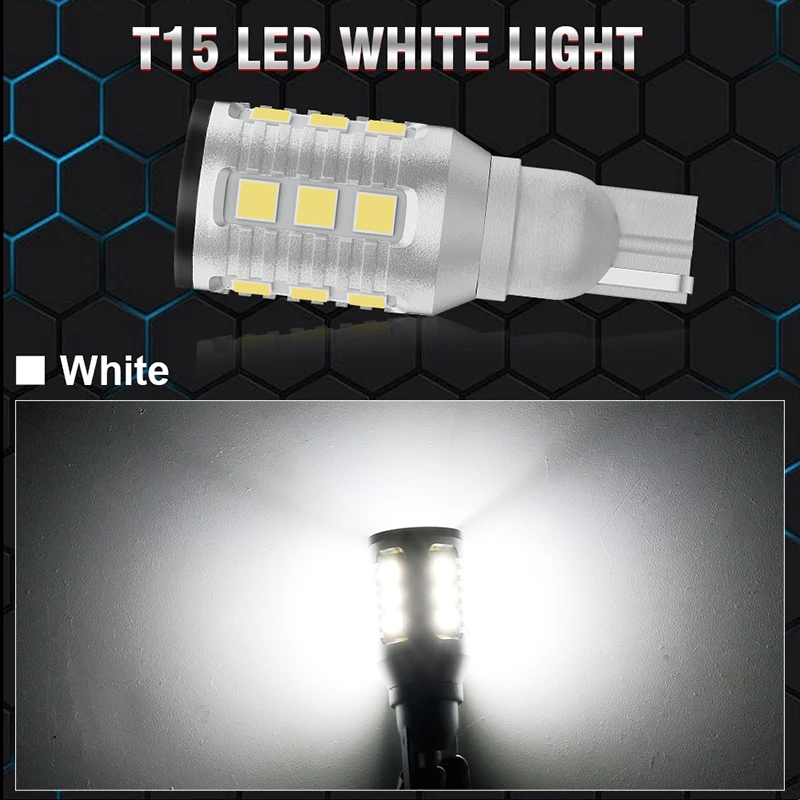 W5W T15 LED  ĵ 360  T10 3030 SMD 6000K 168 194 LED 5w5 ڵ ׸   ȣ  ȣ 
