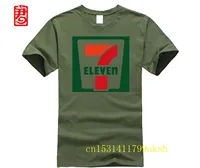 Dépanneur supermarché employés sept onze t-shirt marque de mode t-shirt hommes nouveau 4