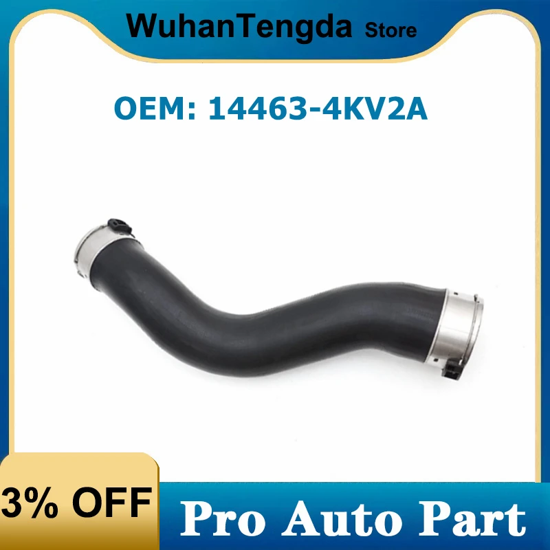 

14463-4KV2A Car intercooler Air Intake Hose Water Coolant Pipe for Nissan NP300 2008-2015 Renault 144634KV2A