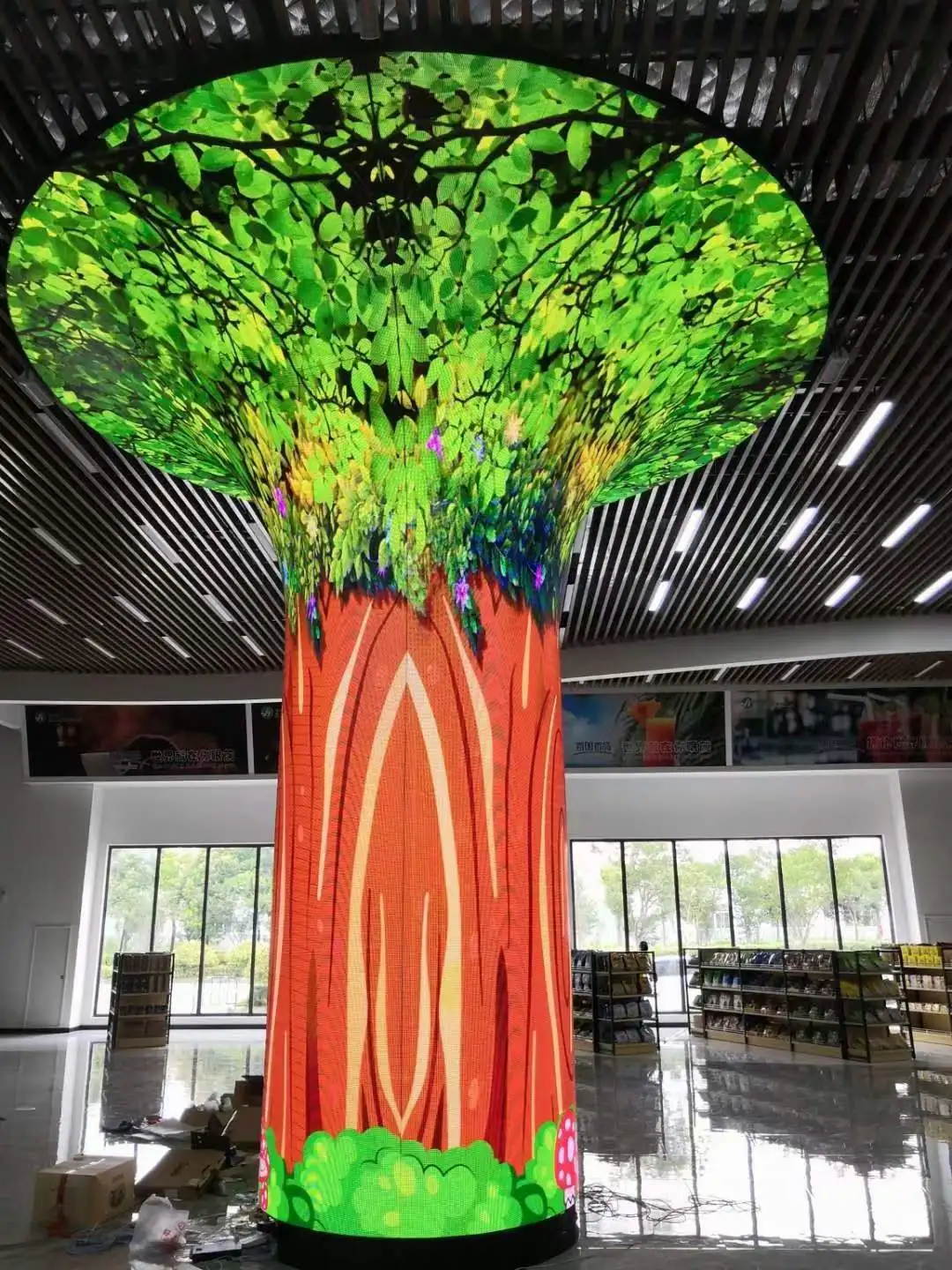 LED搭載　ボード Custom P1.86 Full color Indoor LED module 320x160mm SMD1415 RGB