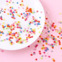 500pcs 4mm Mini Mixed 2 Holes Round Plastic Doll Buttons DIY Handmade Sewing Soft Toys Accessories 1