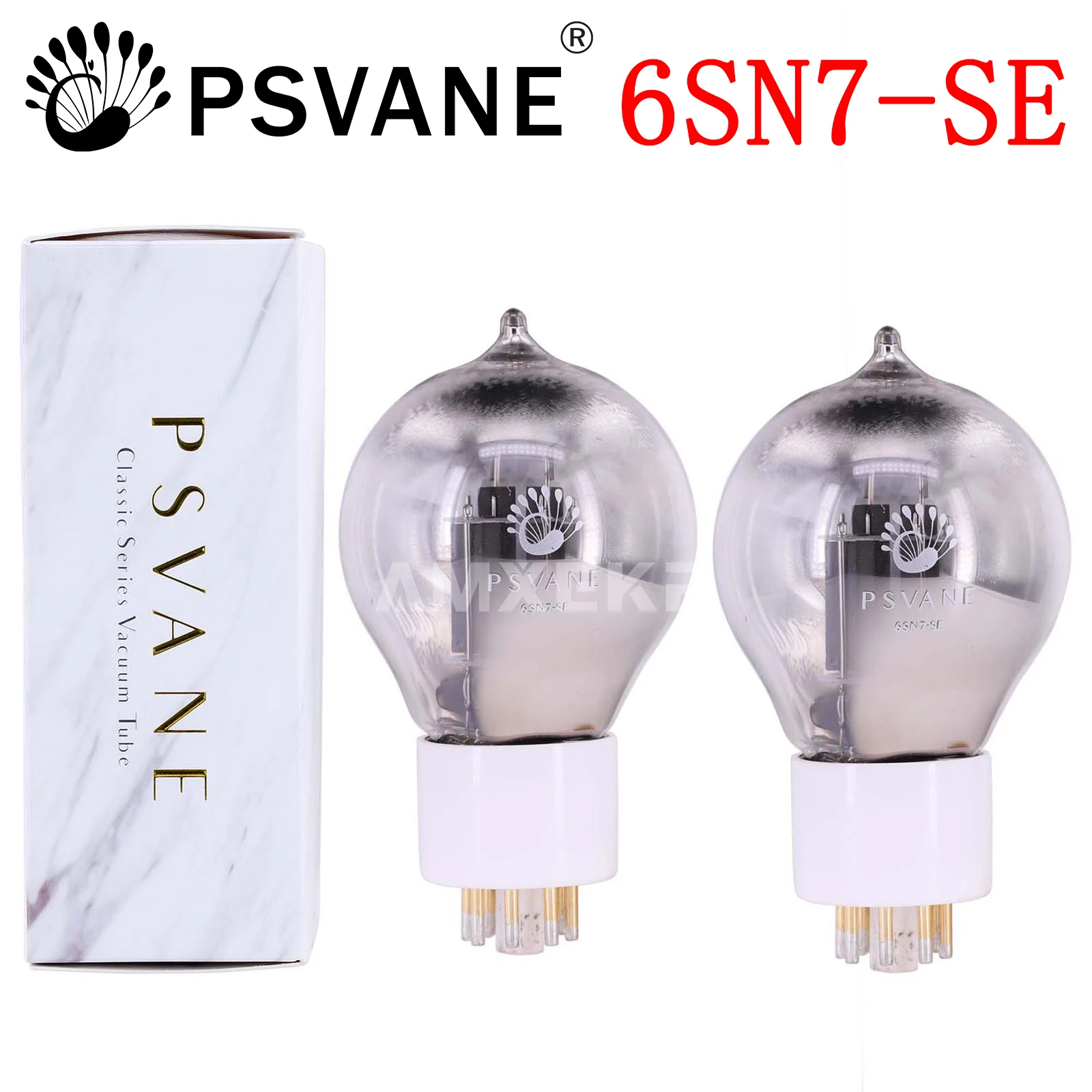 

PSVANE 6SN7 Vacuum Tube 6SN7-SE Replace 6N8P 6SN7 6H8C CV181 UK-6SN7 Electron Tube Vintage HIFI Audio Vacuum Tube Amplifier