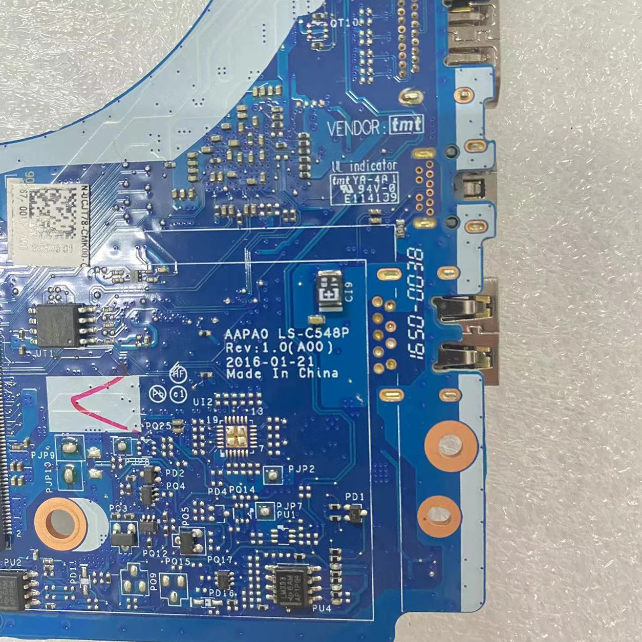 Usb Audio sd Card Reader para Dell dp io Board Dell Precision 15 7510 Aapa0 Ls-c548p Cn0cjt78 0cjt78 Cjt78 - Imagem 2