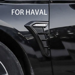 2pcs Carbon Fiber Car Exterior Anti-collision Protective Stickers For Great Wall Haval Jolion F7 F7x H2 H2s H5 H6 H7 F5 H8 H9