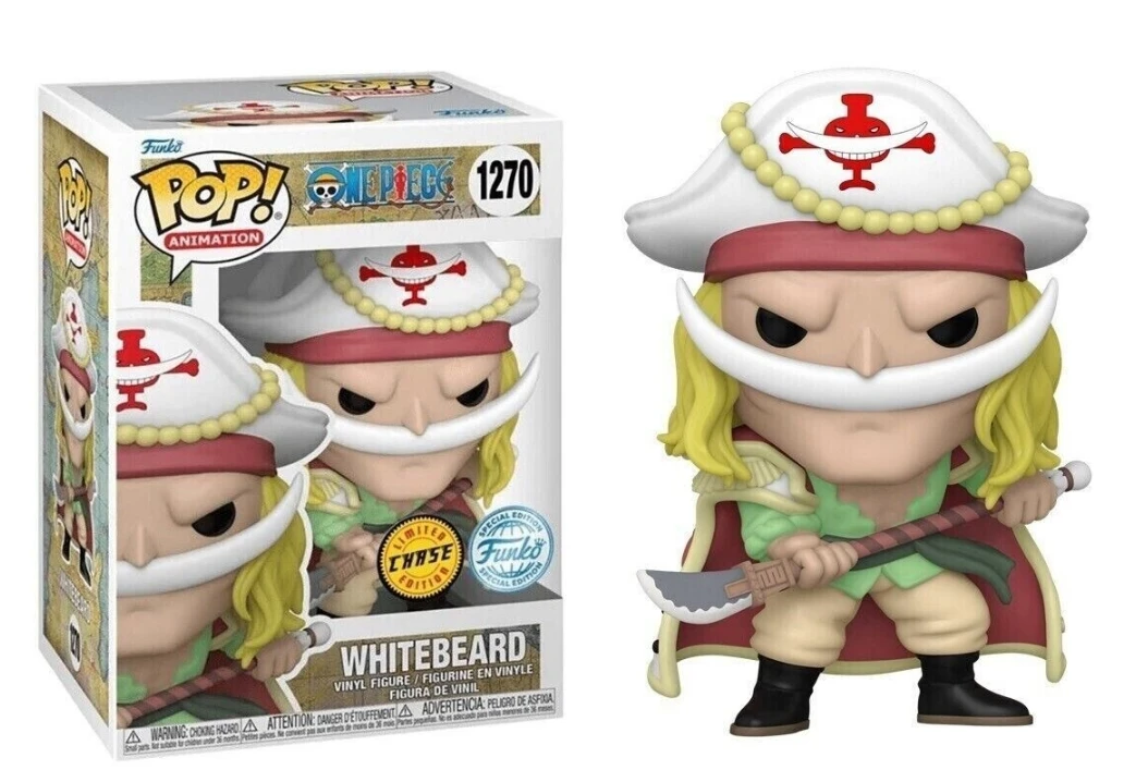 Funko Pop One Piece Whitebeard 1270 # Roger 1274 # Eustass Kid 1287 # Vinyl Action Figures Collection Modello Giocattoli Per Bambini