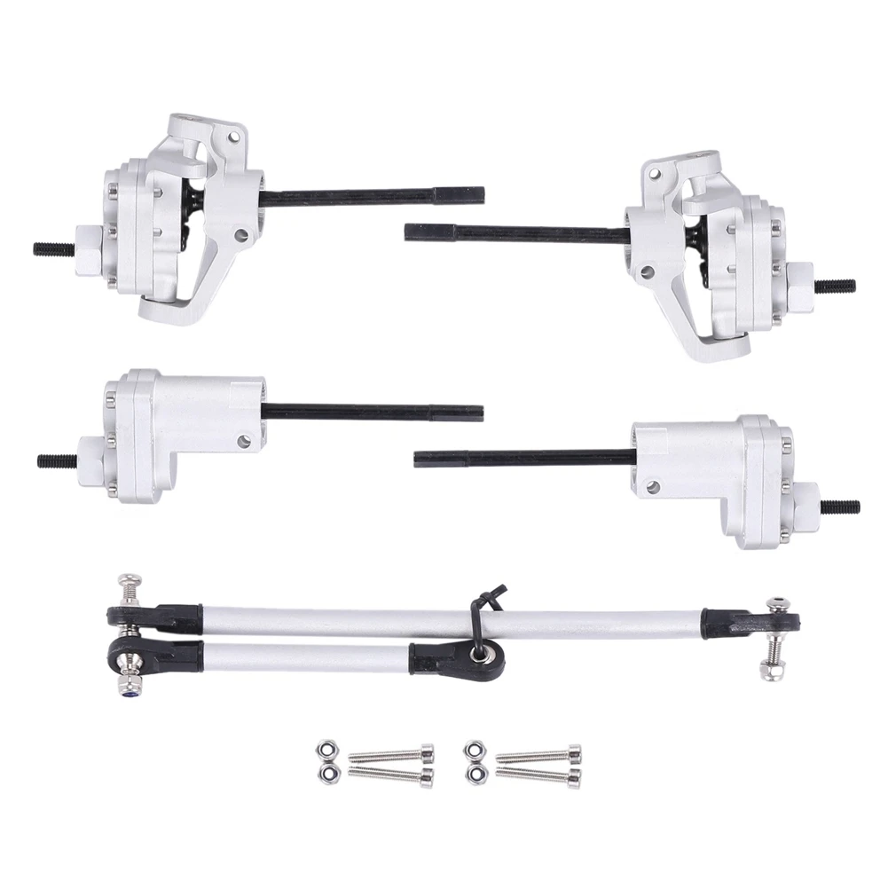 

Комплект металлических передних и задних осей AR44 для Axial SCX10 II 90046 1/10, аксессуары для радиоуправляемых автомобилей на гусеничном ходу, 3