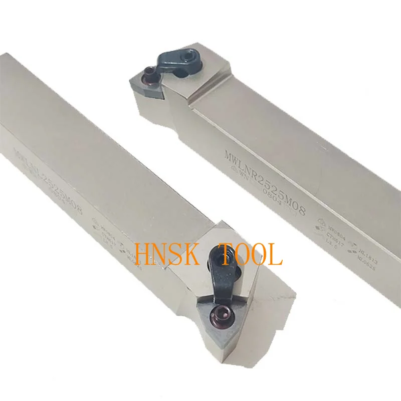 Lathe Tool Holder High-Quality MWLNR1616H08 MWLNRK08 MWLNR2525M08 External Turning Tool MWLNL Lathe Bar Turning Holder CNC Cutting Tool Cutter