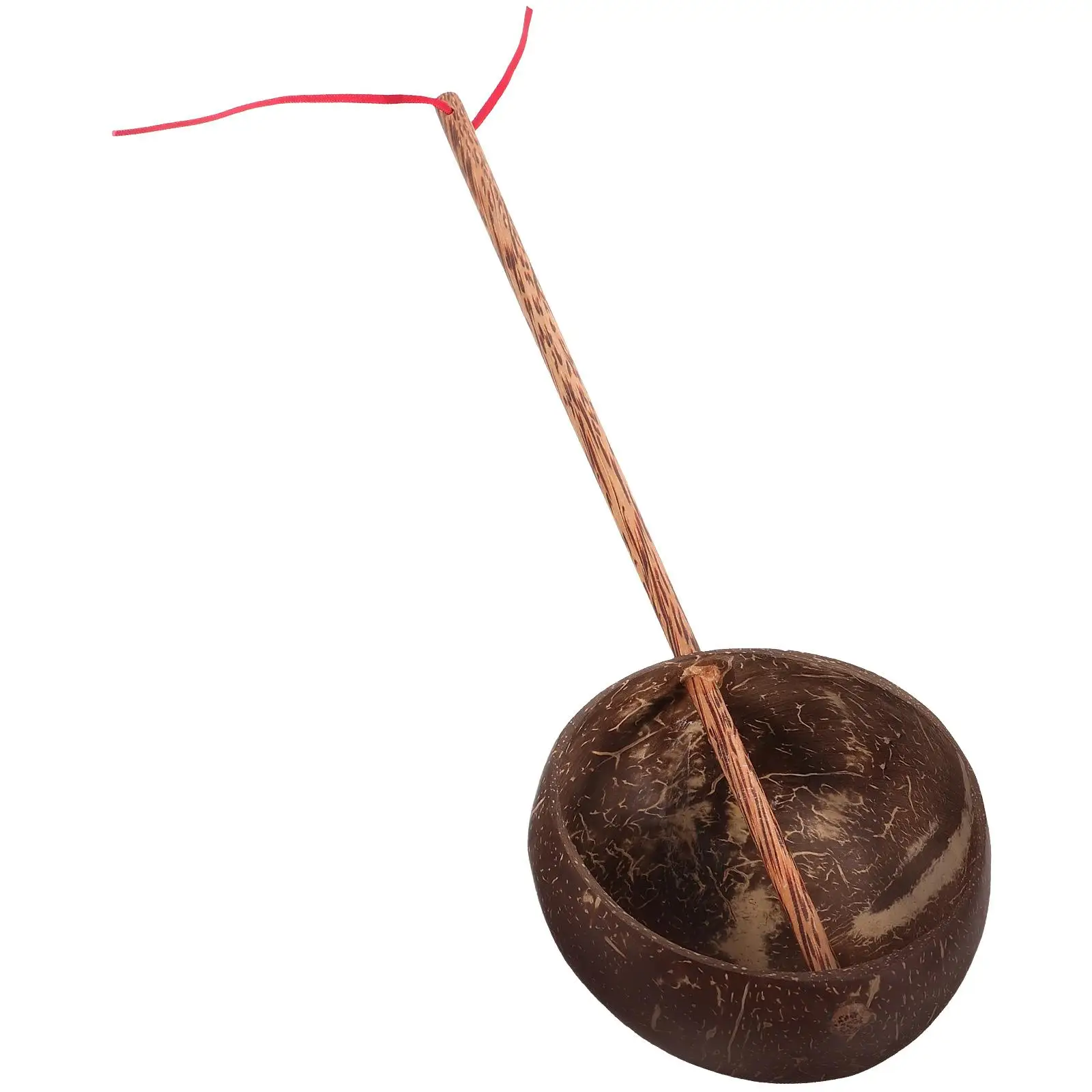 Coconut Shell Long H Spoon Multi functional Water Ladle Bath Scoop Sauna Portable Home Kitchen Gadgets Wooden Dippers