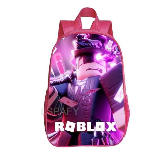 Cartoon Game Roblox Mochilas para Crianças, Kindergarten Rucksack, Mochilas  escolares para meninas e meninos - AliExpress