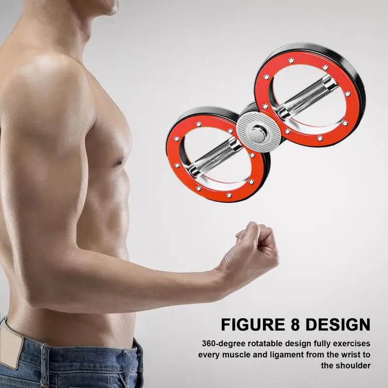 Rotating Burn Machine 12 LB Hand And Forearm Trainer Adjustable Multifunctional Arm Exercise Equipment for Upper Body Strength