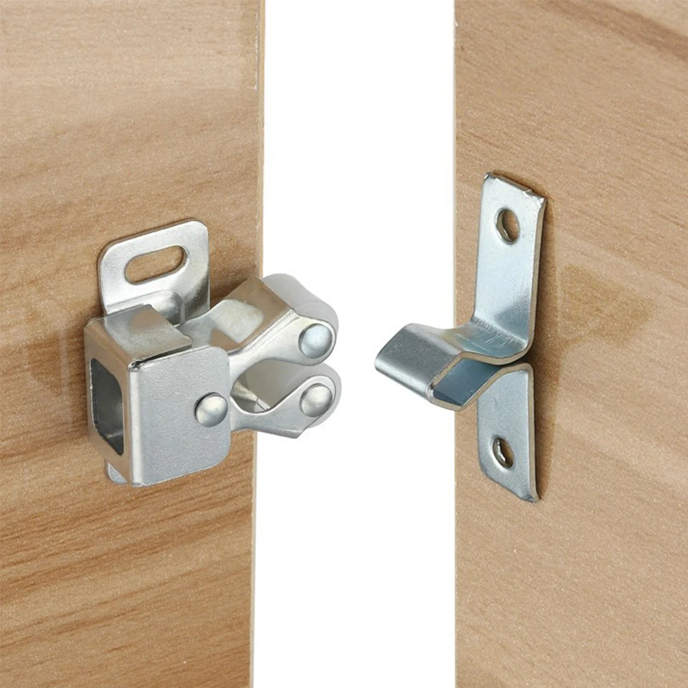 Door Stop Closer for Wardrobe, Damper Buffer, Magnet Cabinet Catches, Hardware Acessórios para Móveis