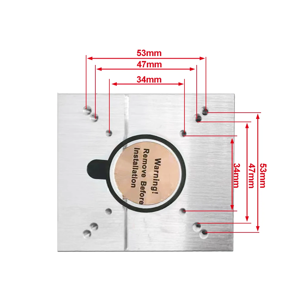 1 Set LED chip Radiator Beads Heatsink Aluminum Heat Sink Cooling Cooler with 12V fan for Transistor Module Power 20W 50W 100W aluminum heat sink