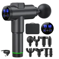 Massage Gun Deep High Frequency Muscle Massage Relaxation Electric Shock LCD Display 99Gear Profession Fascia Gun