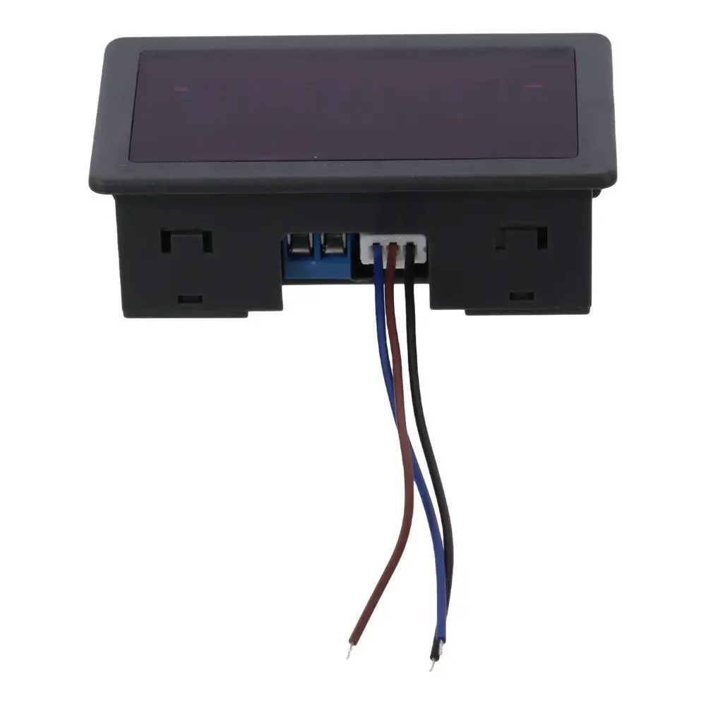 AC 110V-230V 디지털 LED 모터 타코미터 빨간색 4자리 RPM 속도 측정기 선외 모터 엔진 선반, 컨베이어 벨트