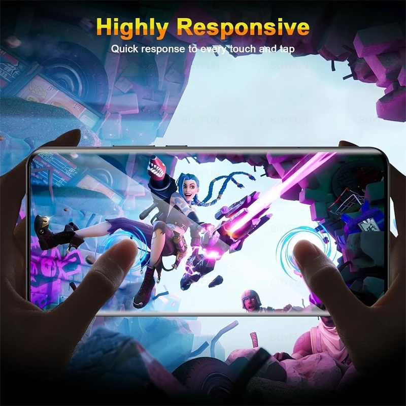 Premium 9D Curved Tempered Glass Screen Protector with Camera Glass