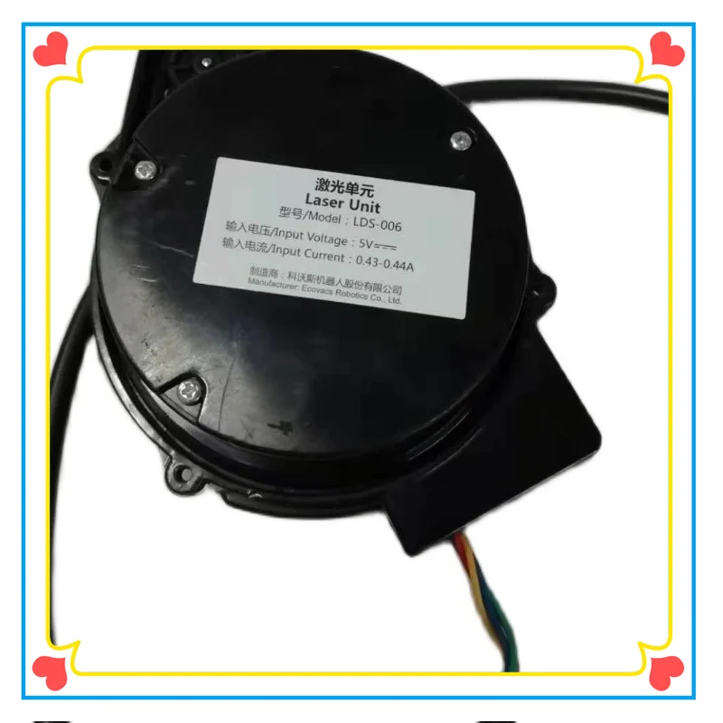 

LDS-006 for Ecovacs Deebot DN33 DN36 DN39 DN320 DN55 DN56 DN520 DN58 Dg36 DN35 DN65 Vacuum cleaner Parts Laser Distance Sensor