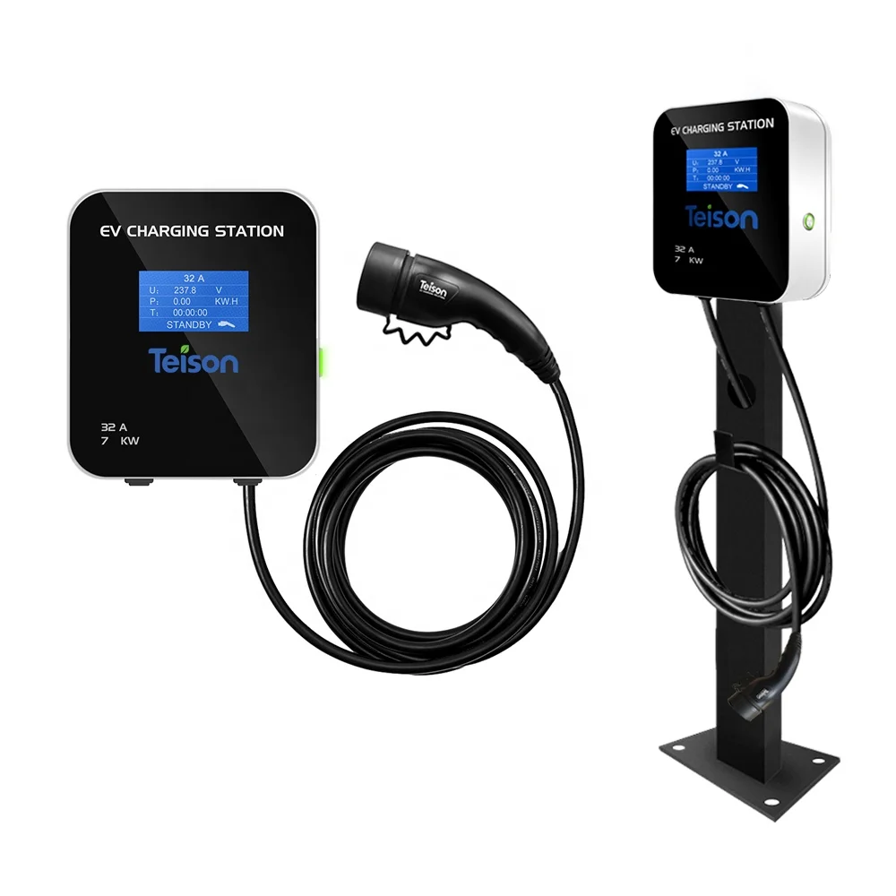 Teison Ac Ev Caricabatteria Da Auto Wallbox 7Kw Tipo 2 Spina
