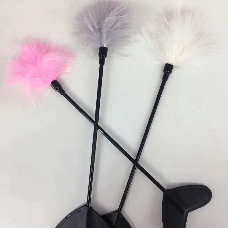 Adult Supplies Sexy Feather Slap Couple Sexy Scratch an Itch Tease Feather Stick