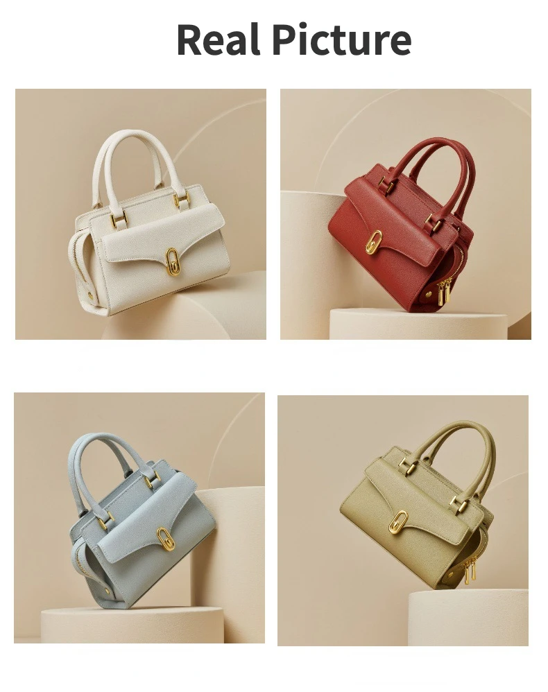 Große Damen Ledertasche Retro Umhängetasche Für Jeden Anlass_voghion.com